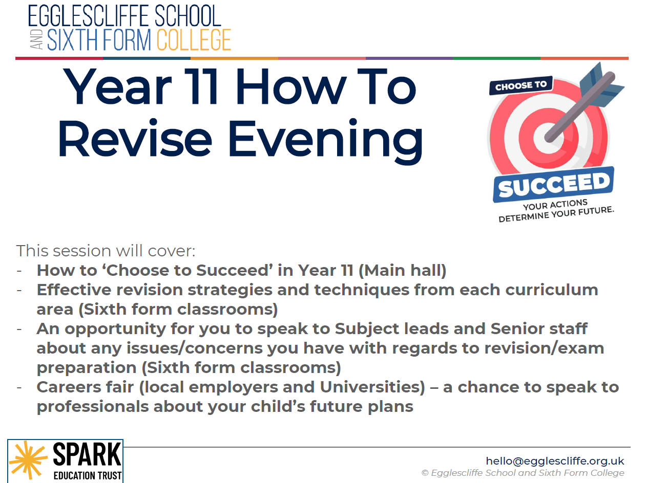 Year 11 How to revive evening
